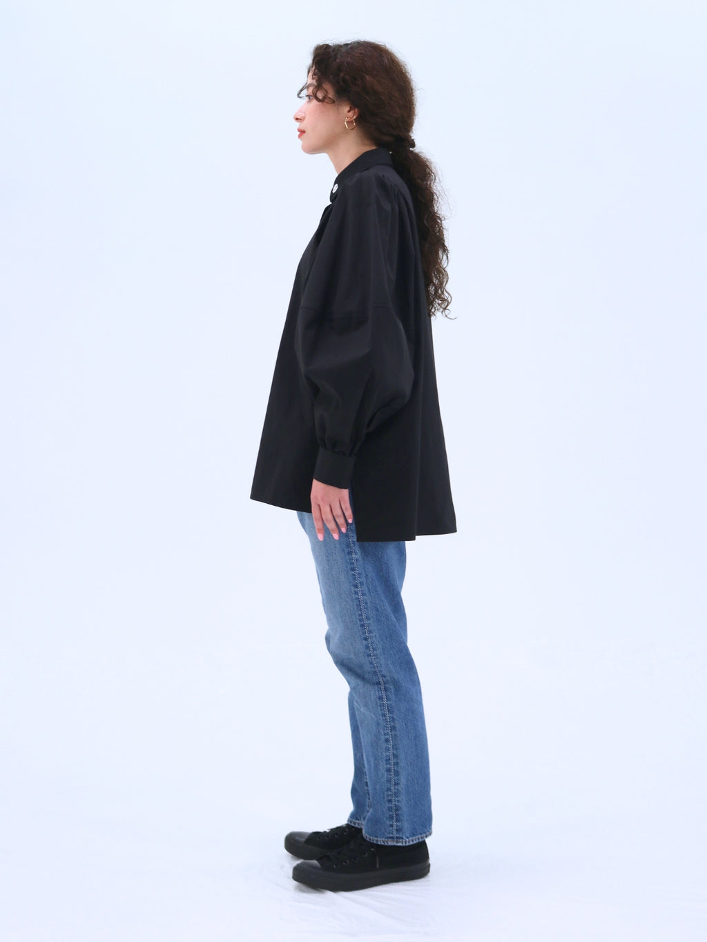 Volume Sleeve Blouse