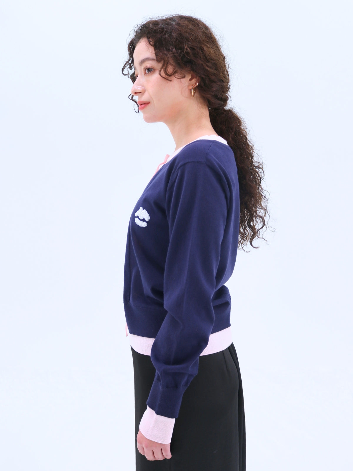 Double-Layered Cardigan