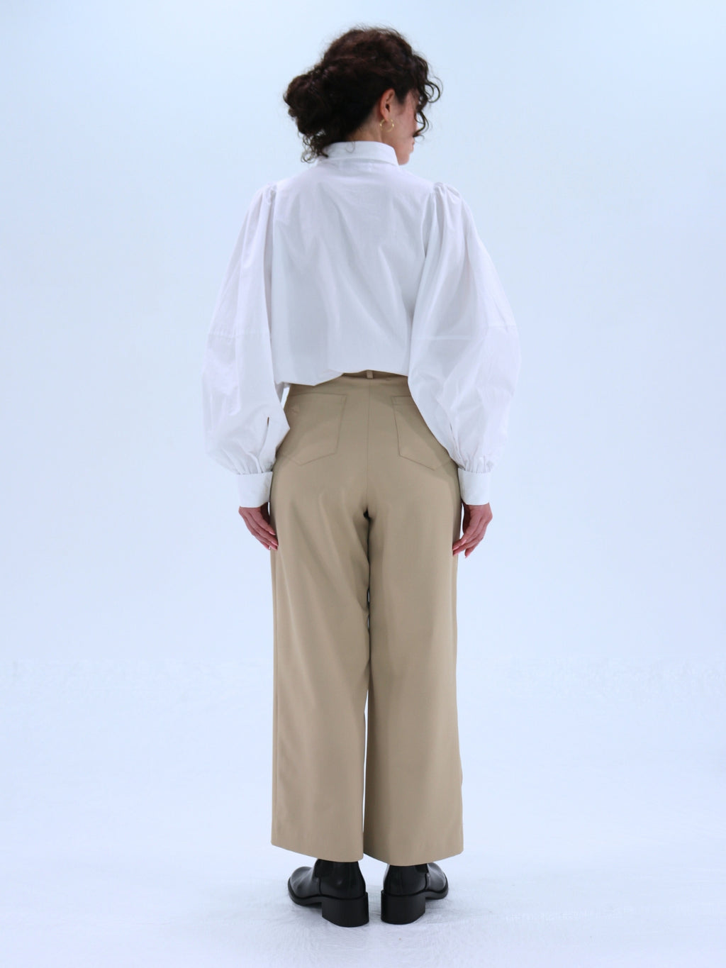 One-Side Wrap Slacks