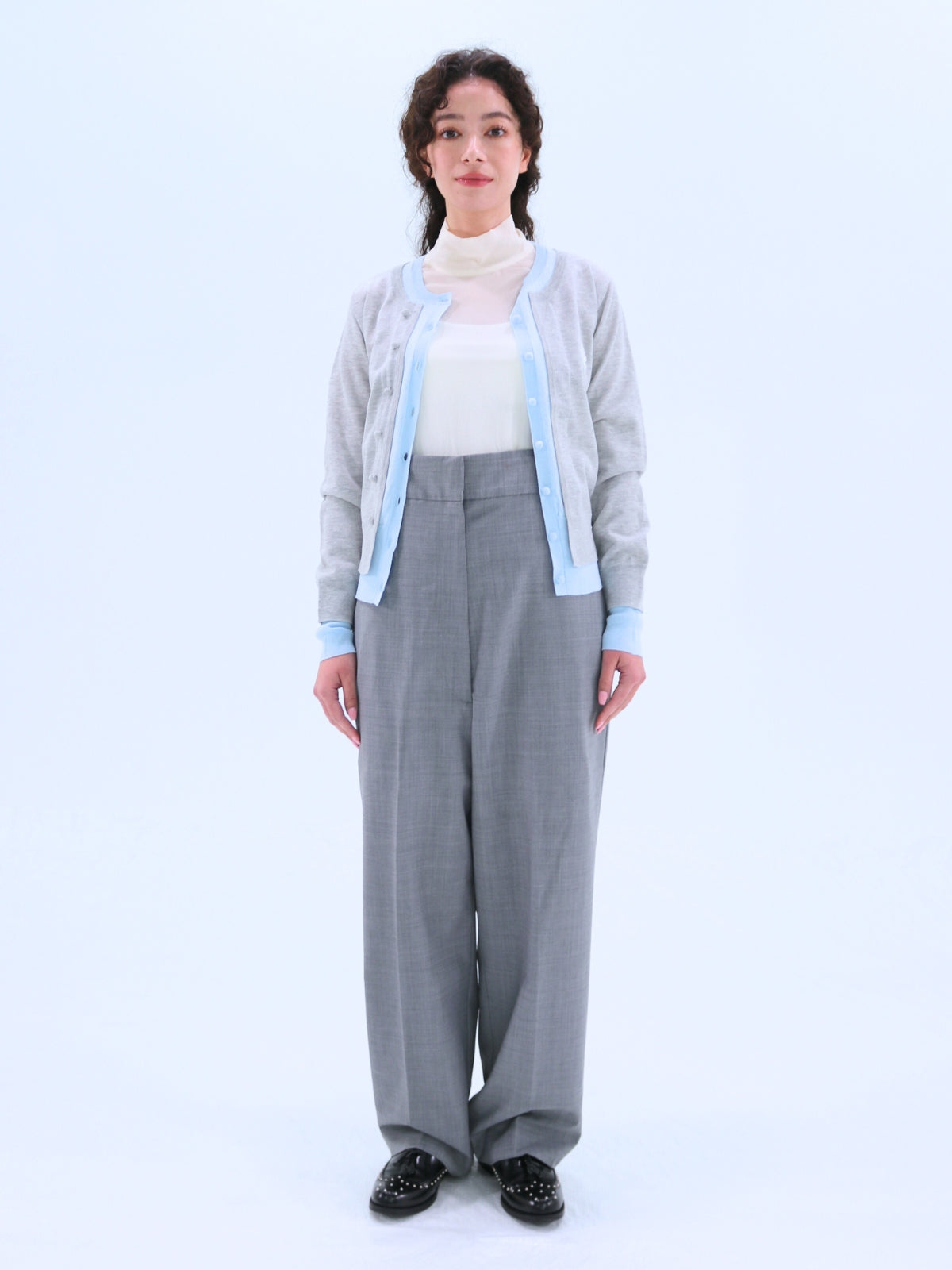 Double-Layered Cardigan