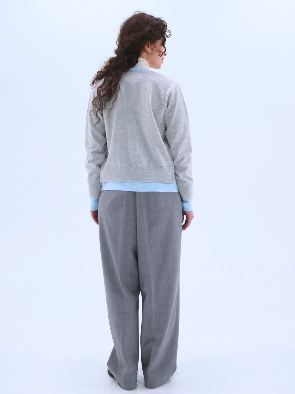 Double-Layered Cardigan