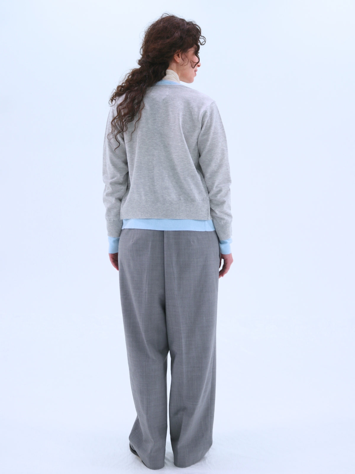 Double-Layered Cardigan