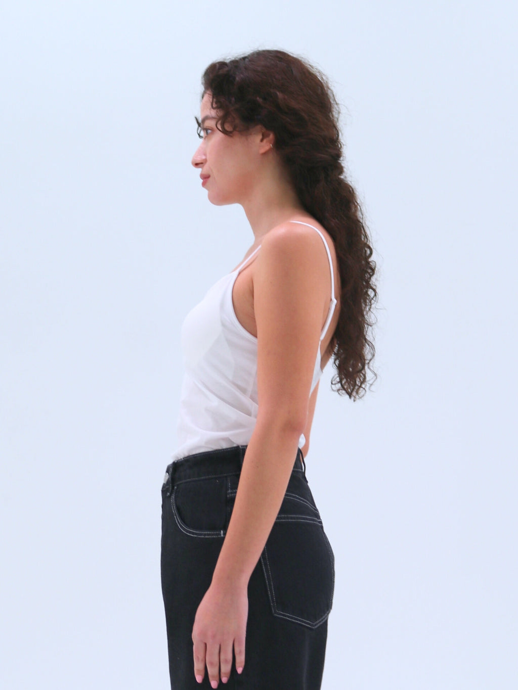 Low-Mesh Lip Cardigan