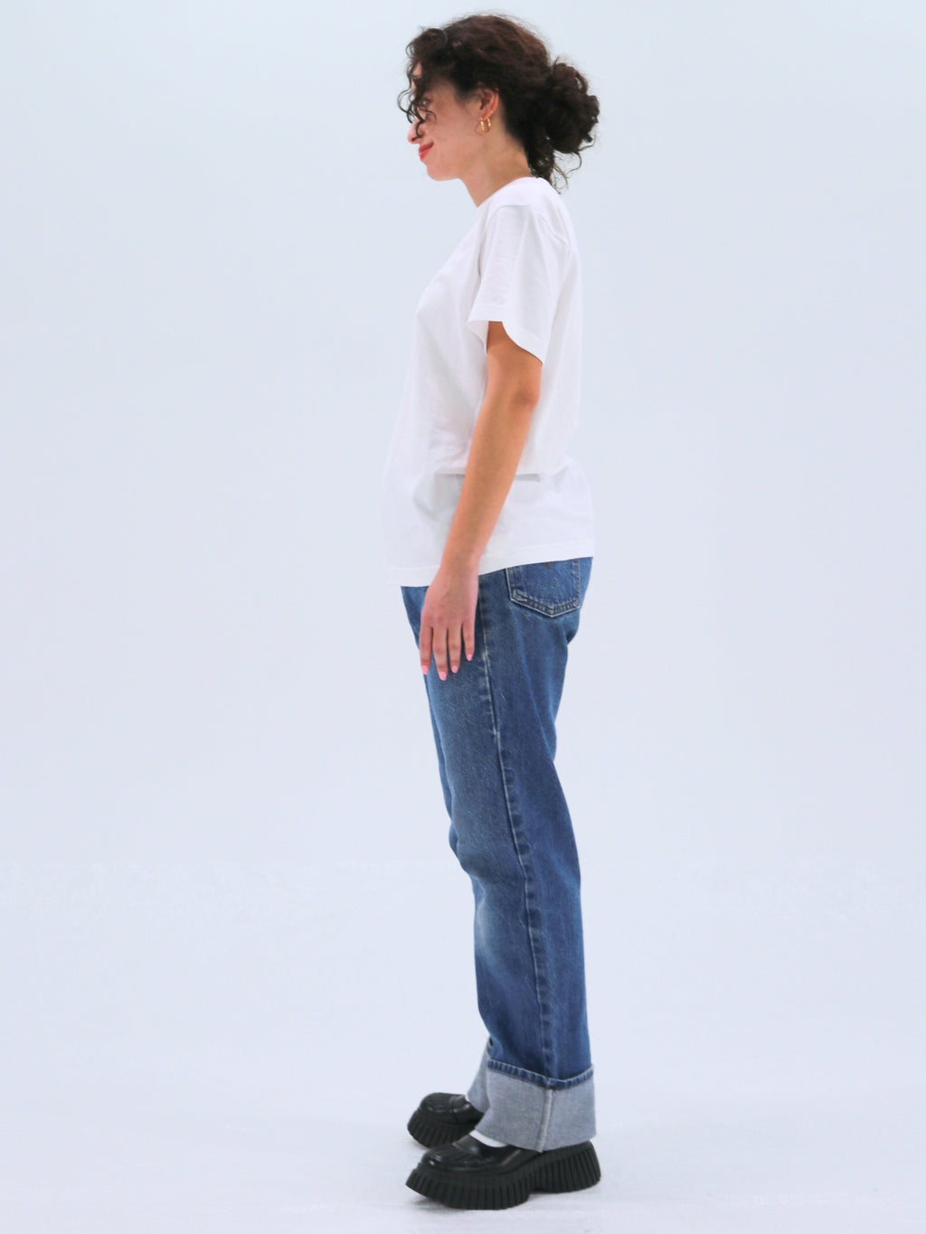 Lip Embroidered T-Shirt