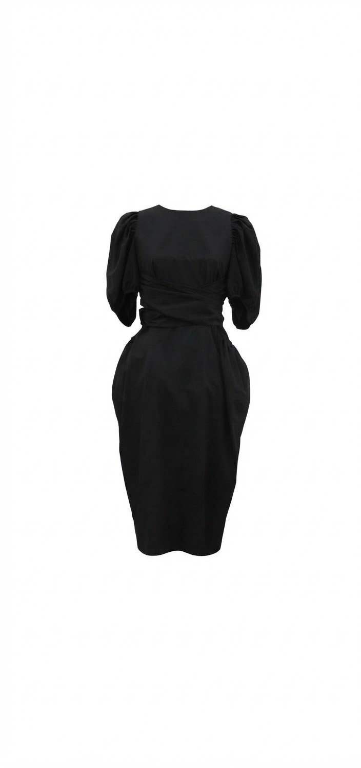 Cotton Taffeta Dress