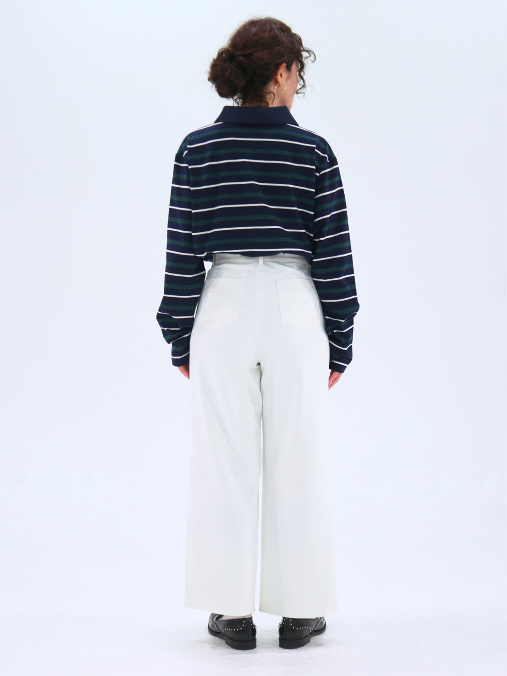 One-Side Wrap Slacks