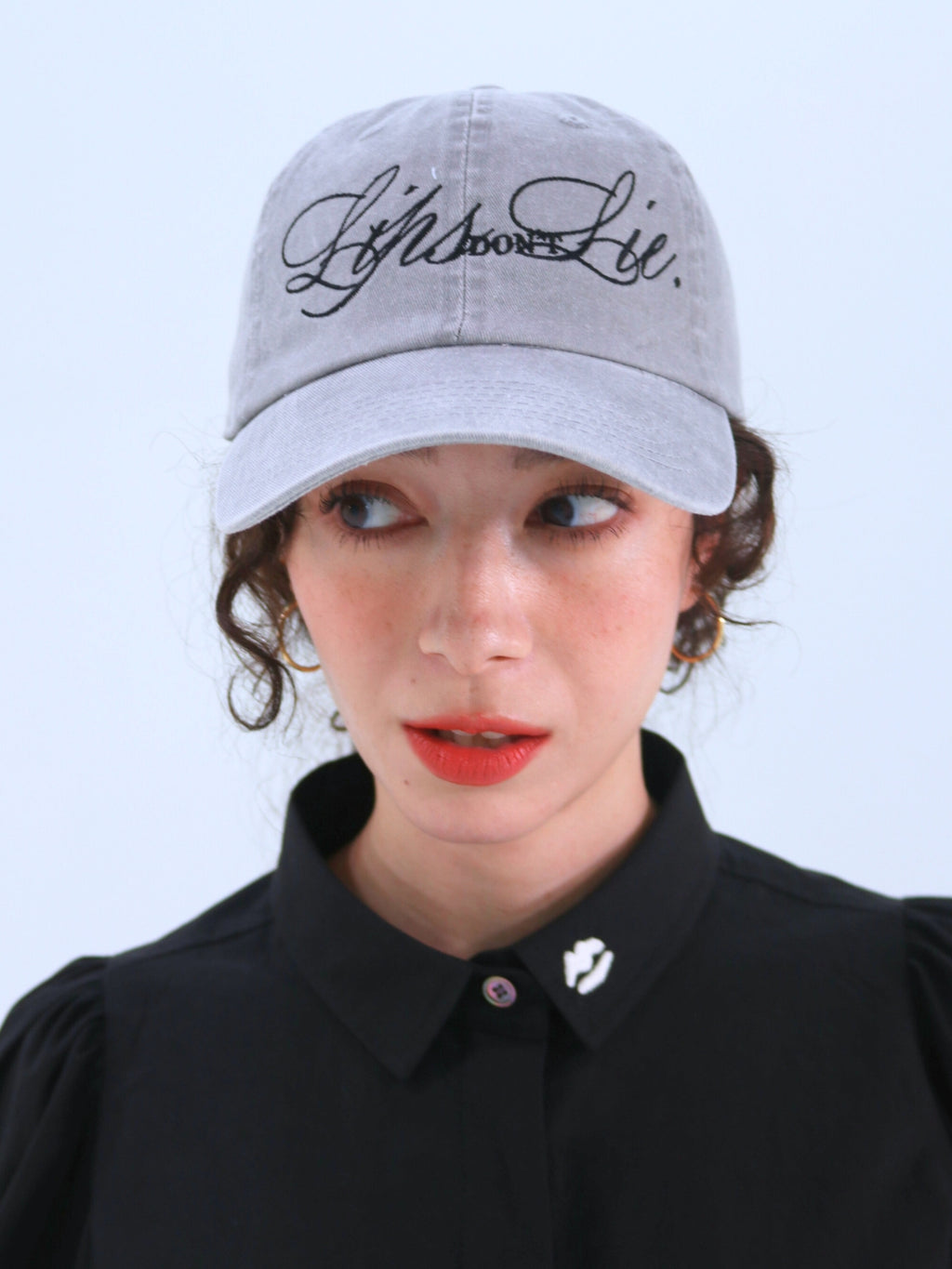 LIPS DON’T LIE. Embroidered Cap