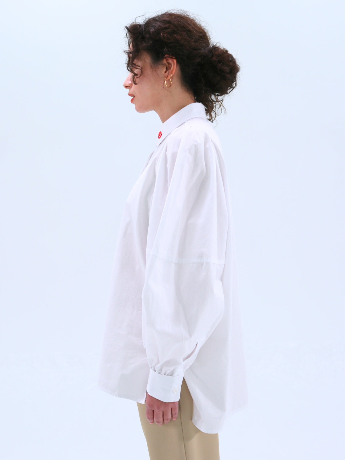 Volume Sleeve Blouse
