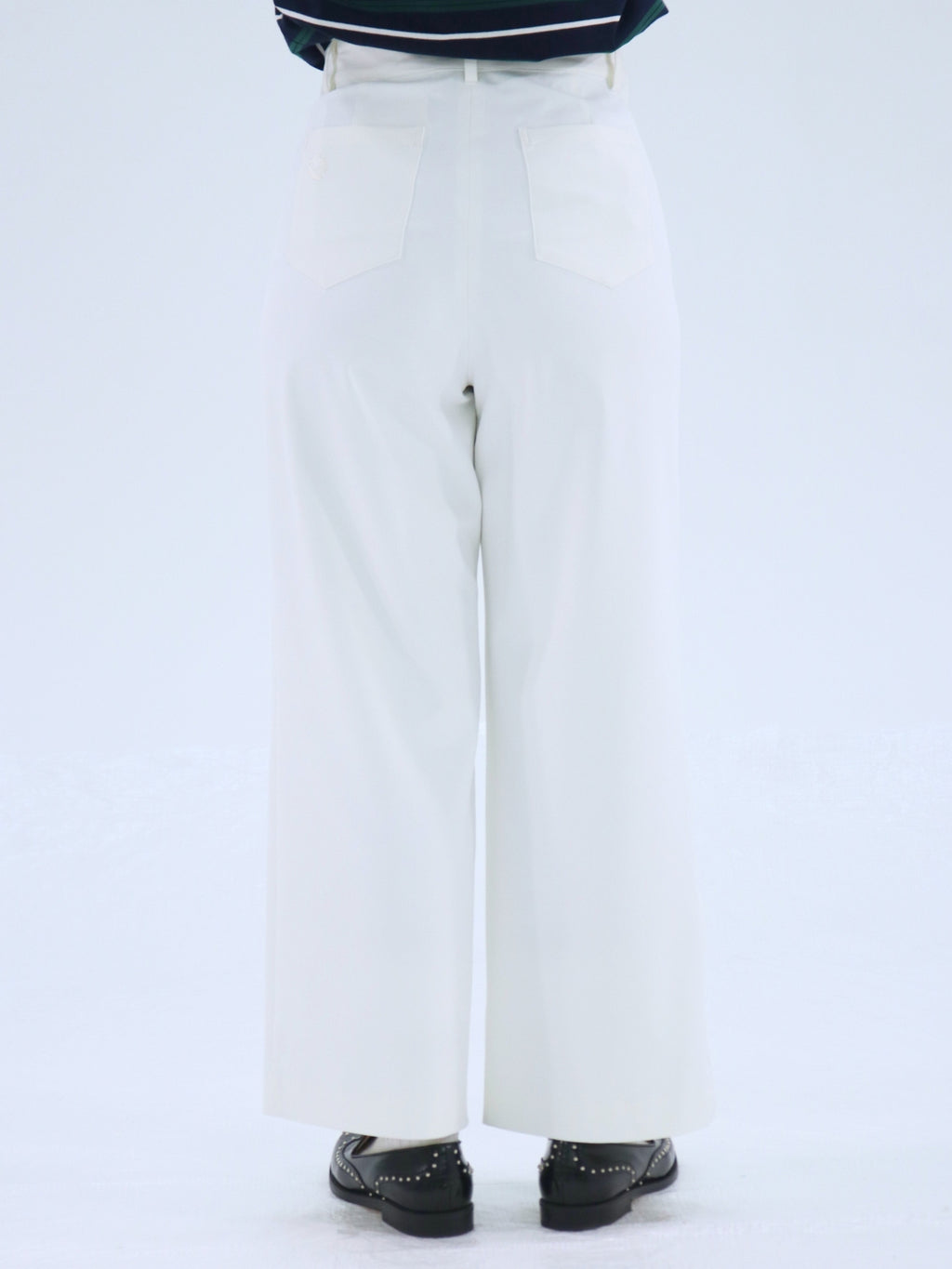 One-Side Wrap Slacks