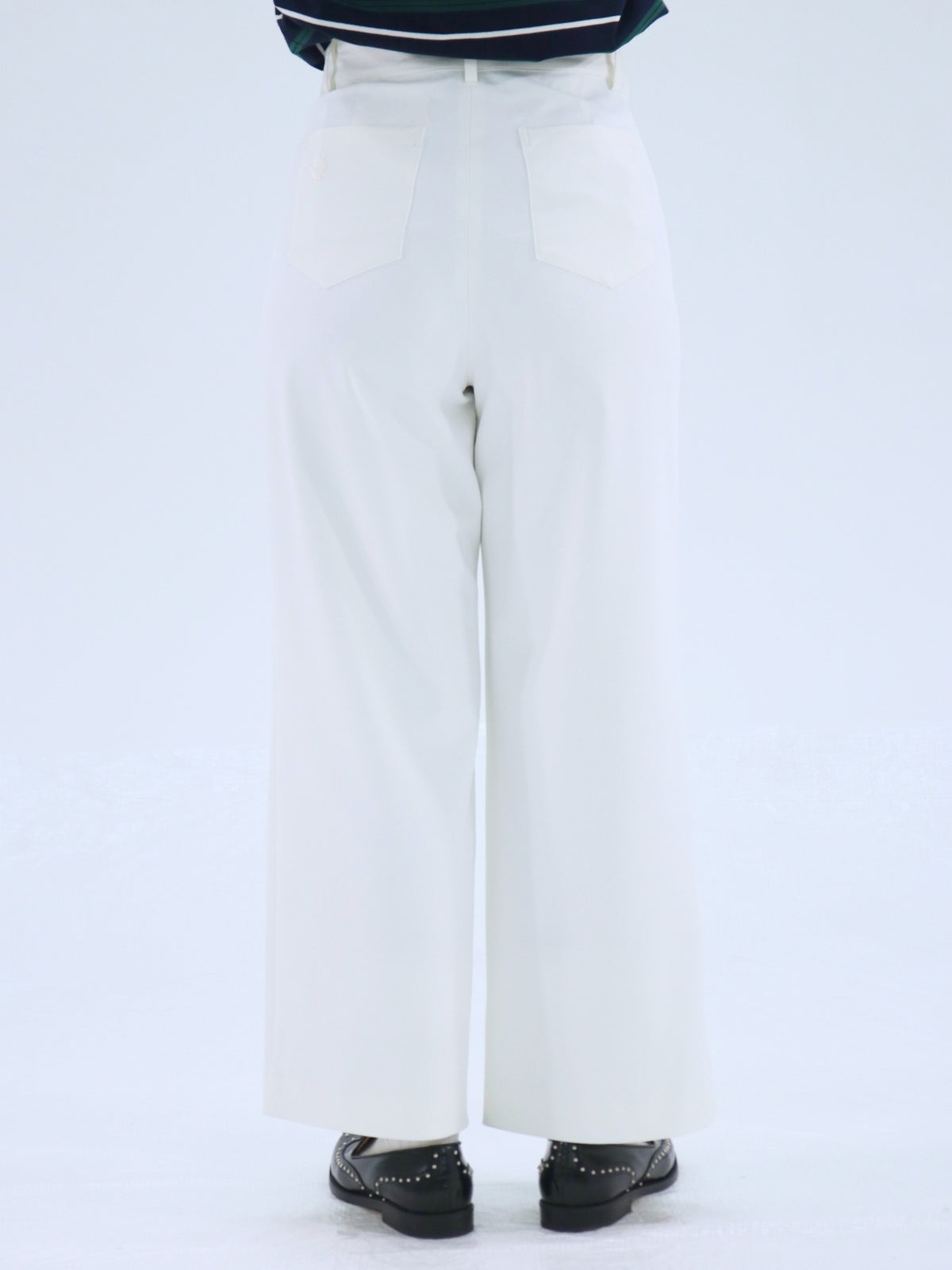 One-Side Wrap Slacks