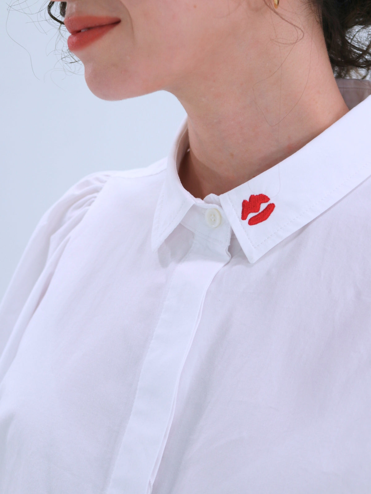 Volume Sleeve Blouse