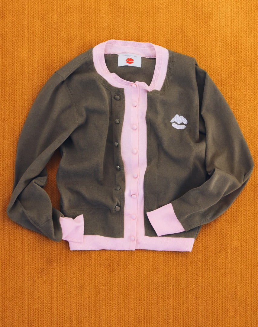 Double-Layered Cardigan