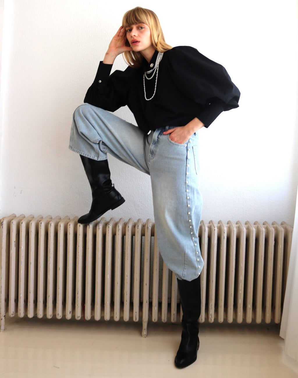 Pearl Curve Denim