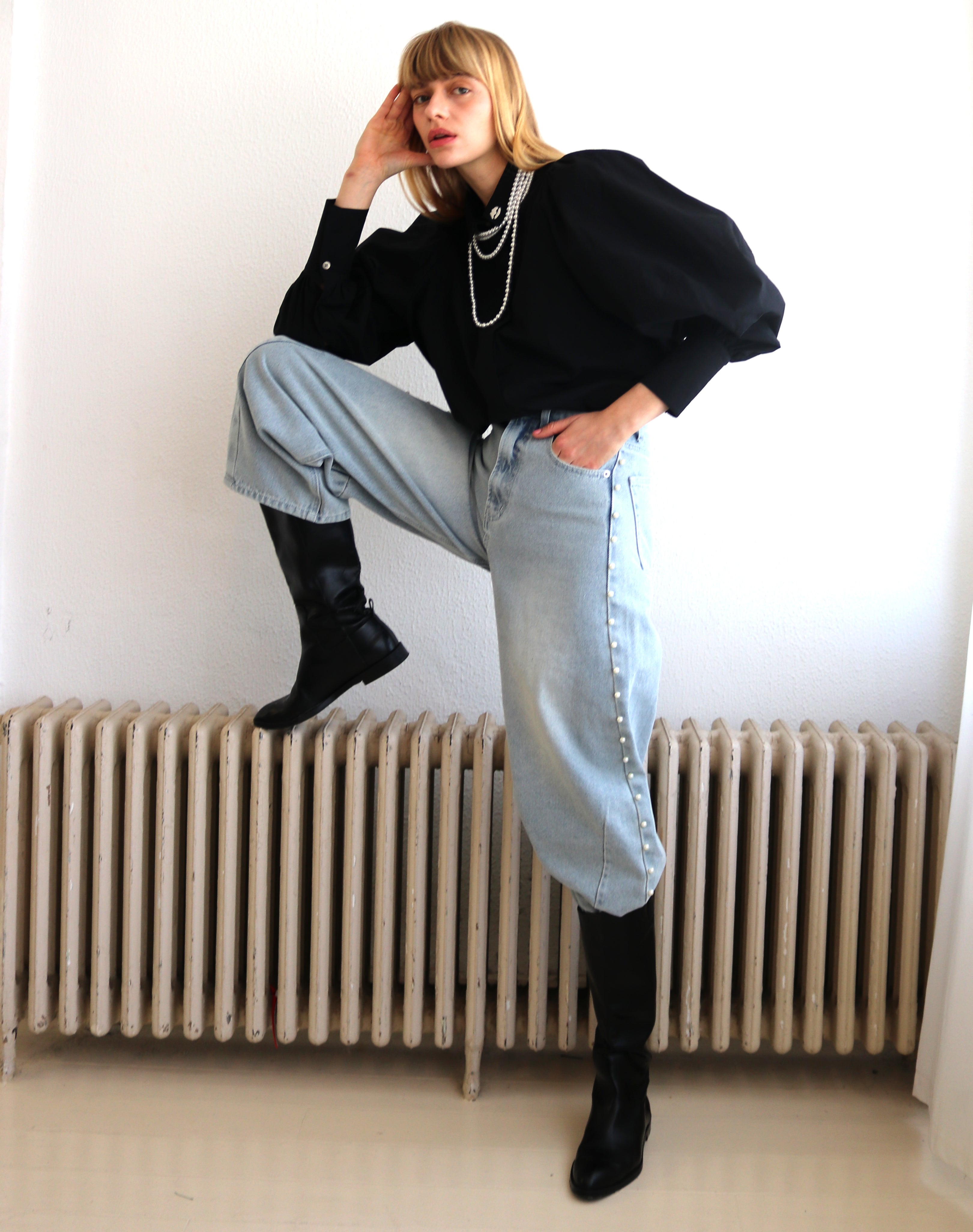 Pearl Curve Denim