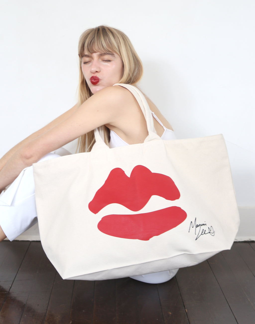 Big Lip Tote Bag
