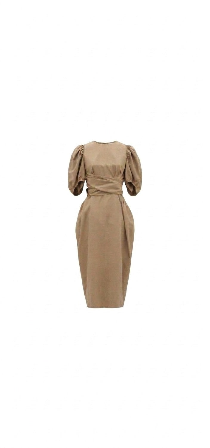 Cotton Taffeta Dress